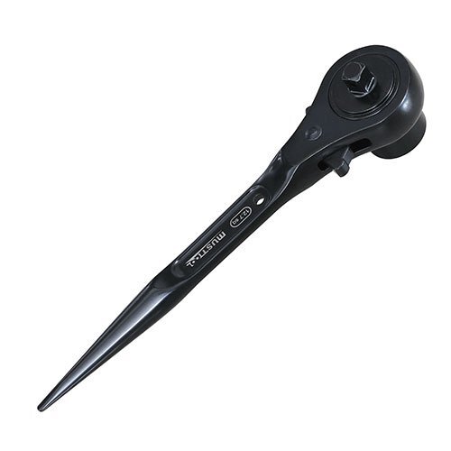 イチネン MUSTTOOL マルチラチェットレンチ ６分 TRW-6W 用途 鉄骨などの 大きいサイズ の ボルト ナット の 取付 取外し ソケット部：6角