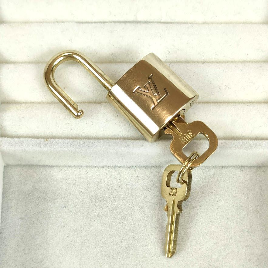 LOUIS VUITTON ルイヴィトン パドロック No 309 鍵 ×2 南京錠 LOUIS VUITTON ルイヴィトン パドロック No 309 鍵 ×2 南京錠