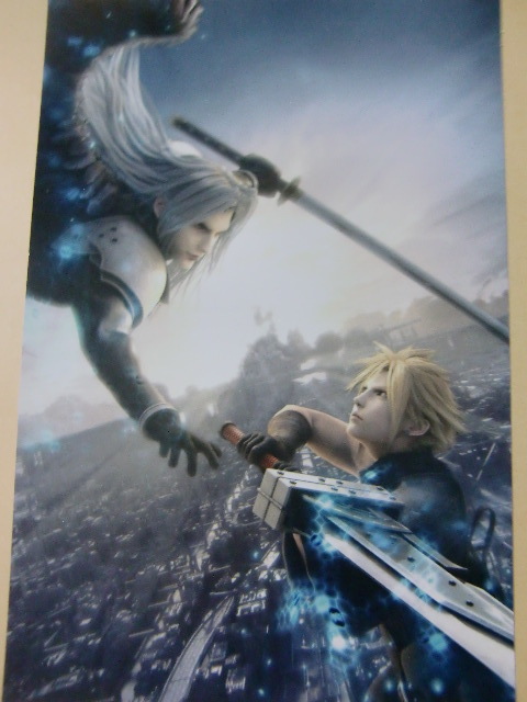 超レア品!クラウド・ストライフ、セフィロス②戦闘 FF7 CG 超レア品!クラウド・ストライフ、セフィロス②戦闘 FF7 CG