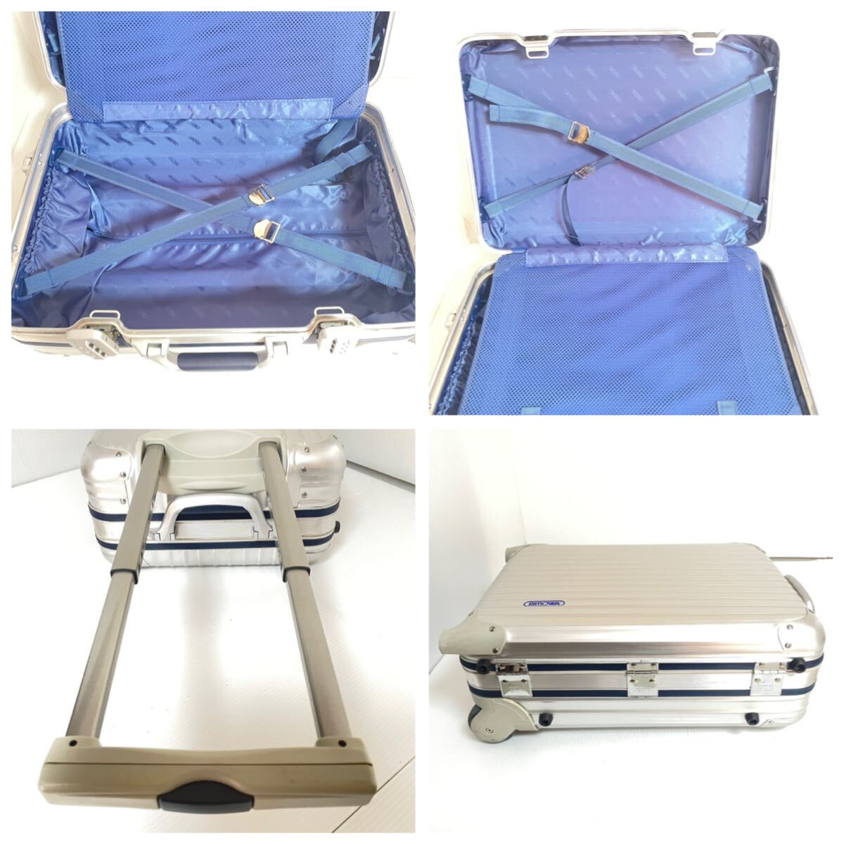 奇跡の美品 RIMOWA リモワ トパーズ シルバーインテグラル 32L 奇跡の美品 RIMOWA リモワ トパーズ シルバーインテグラル 32L