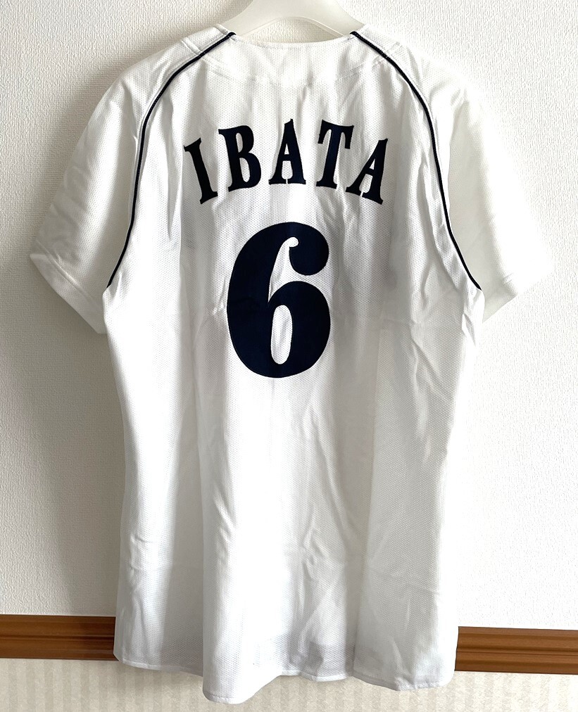 【新品未使用】中日ドラゴンズ 井端弘和 6 ユニフォーム プロモデル ホーム 中日ドラゴンズ ユニフォーム 6 井端弘和 レプリカ ビジター 侍