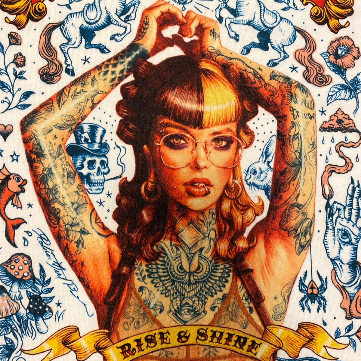 RUDE GALLERY INK ART WORK BY ROCKIN|印刷物 RUDE GALLERY INK ART WORK BY ROCKIN|印刷物