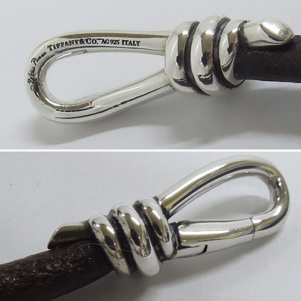 Bibian 比比昂 - レア 良品 ティファニー シルバー×レザー Bibian 比比昂 - レア 良品 ティファニー シルバー×レザー