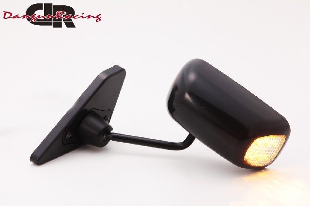  door mirror aero mirror LED black mirror surface manual adjustment left steering wheel car 82-93 S-10 Blazer 