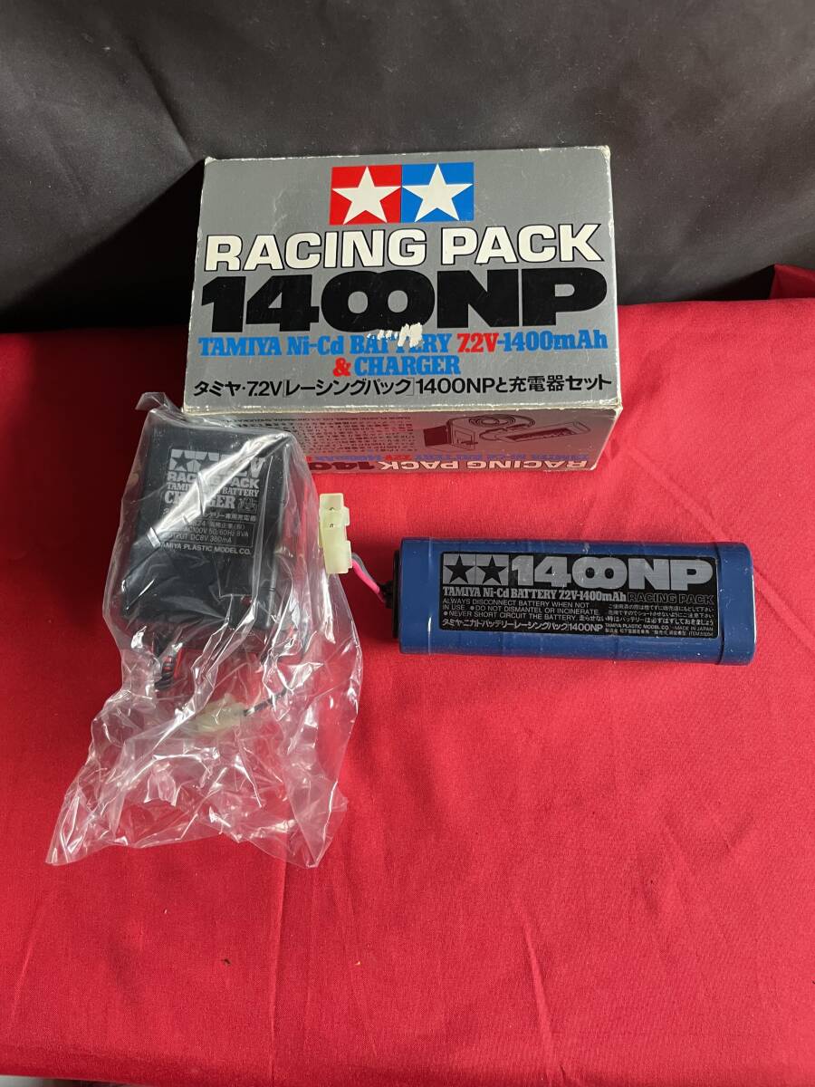タミヤ TAMIYA 7.2Vレーシングパック1400NP＆充電器セット