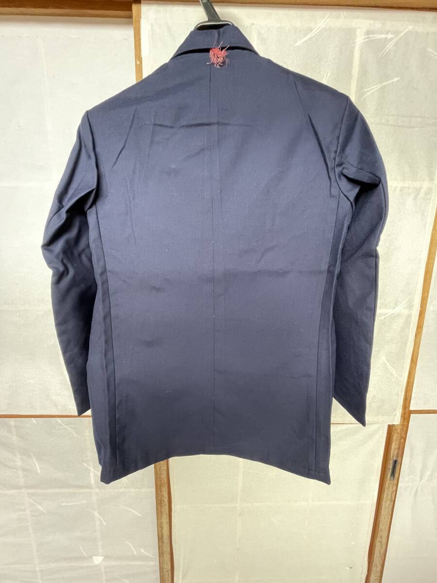 國(guó)鉄 制服 上著 ジャケット 昭和42年 并二號(hào) 金ボタン 赤タグ 夏物