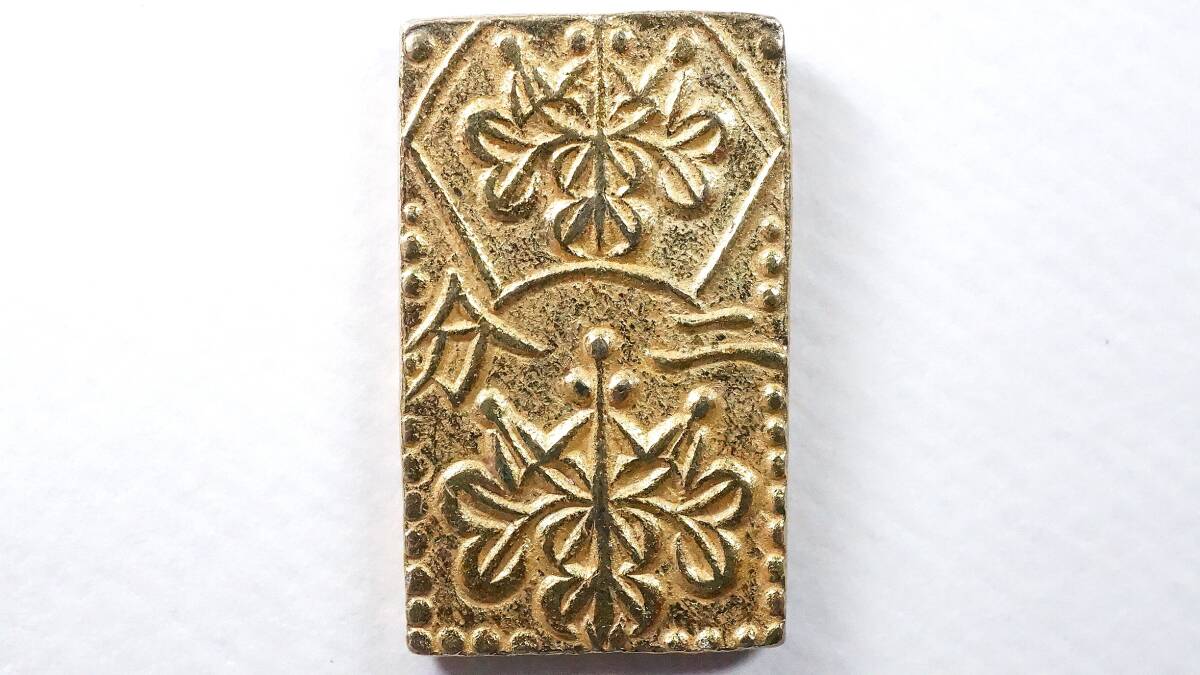 安政二分判金 5.6g 古金銀