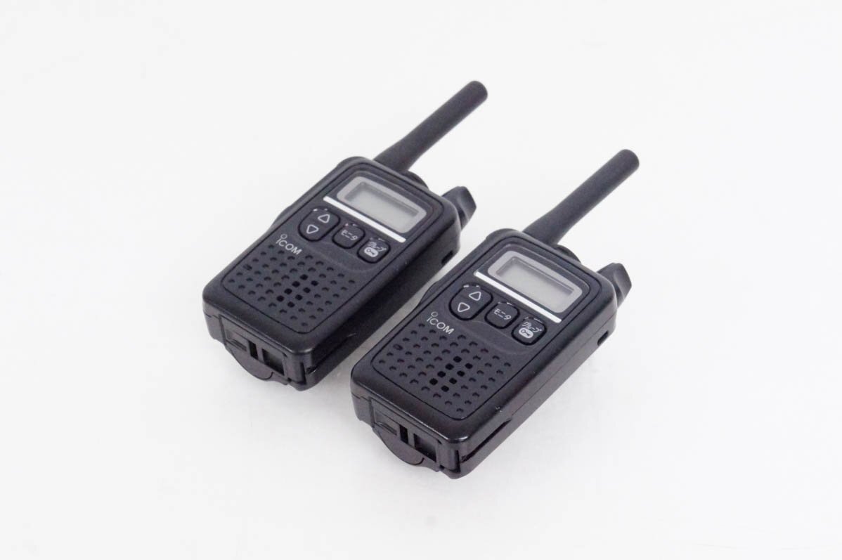 Icom トランシーバー IC-4300 2台セット 黒 本体のみ ICOM アイコム 特定小電力 トランシーバー IC-4300(アイコム製