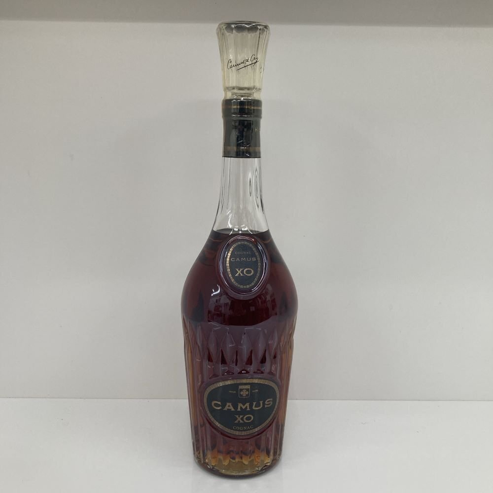 ● 【古酒・未開栓】CAMUS XO COGNAC カミュ XO コニャック 700ml スリムボトル ロングネック