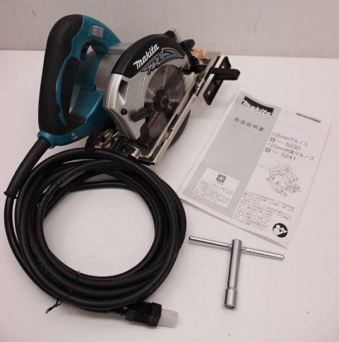 ○makita/マキタ　電気丸のこ 125mm 5230 2023年製【動作保証出品】