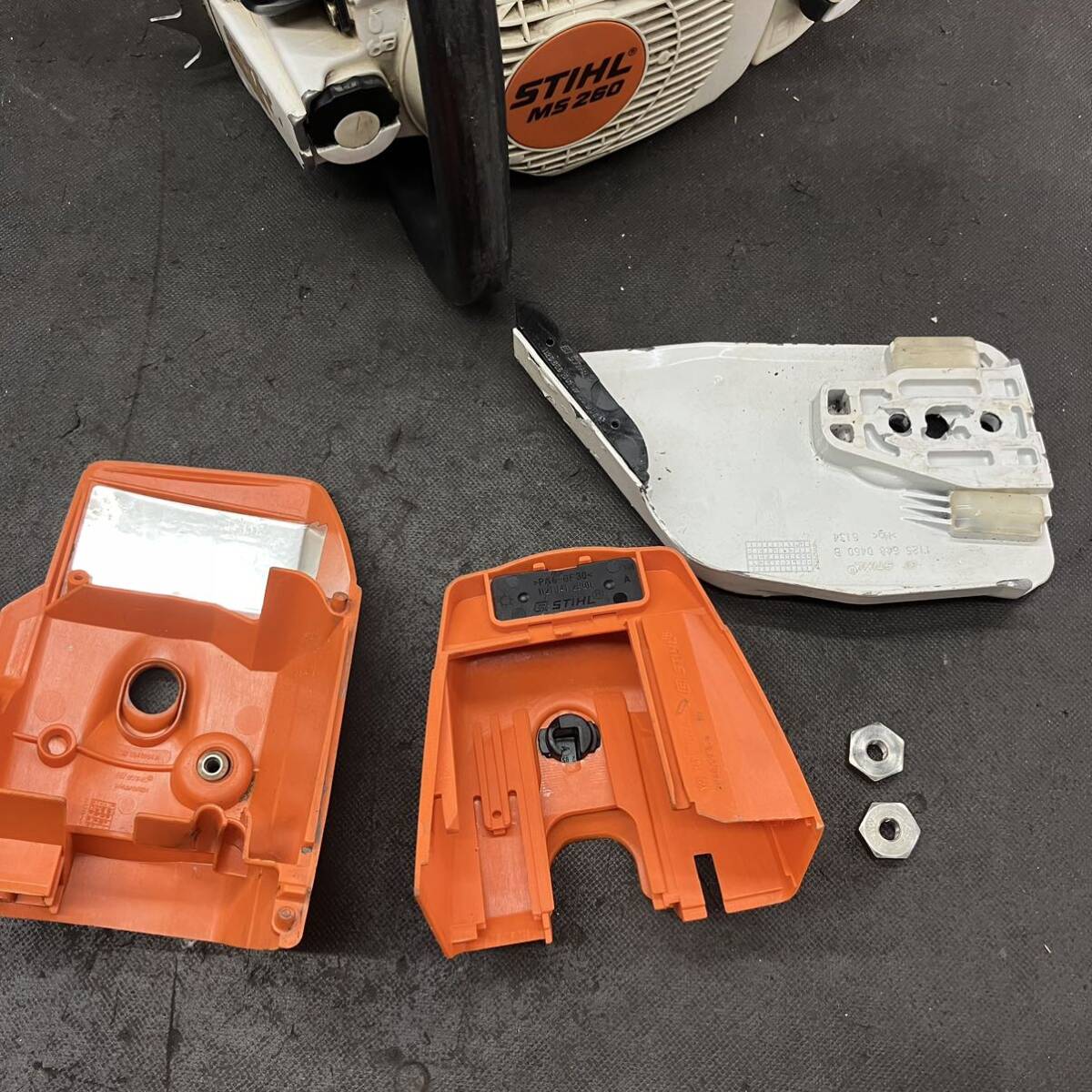 STIHL スチール エンジンチェーンソー MS260-1 中古現状 部品 STIHL スチール エンジンチェーンソー MS260-1 中古現状 部品
