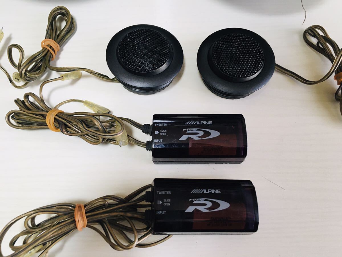 ALPINE SPR-60C 2ウェイセパレートスピーカー TYPE-R MAX330w ALPINE SPR-60C 2ウェイセパレートスピーカー TYPE-R MAX330w