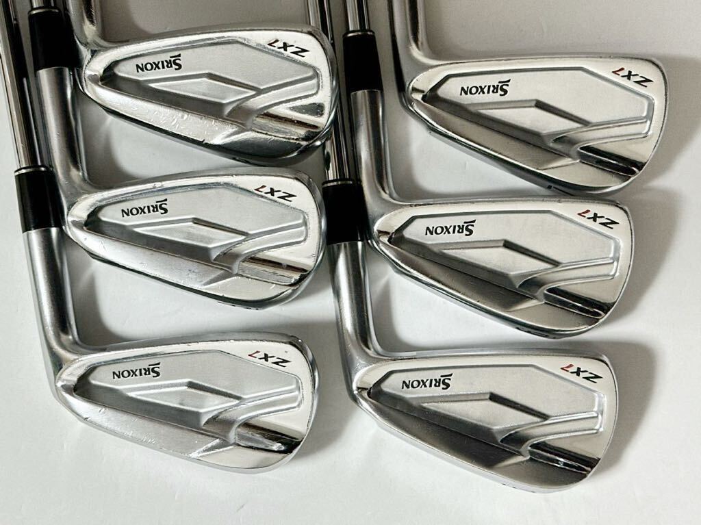 【大注目】 #5-PW アイアン ZX-7 SRIXON ダンロップ 6本セット Gold Dynamic 女性漫画