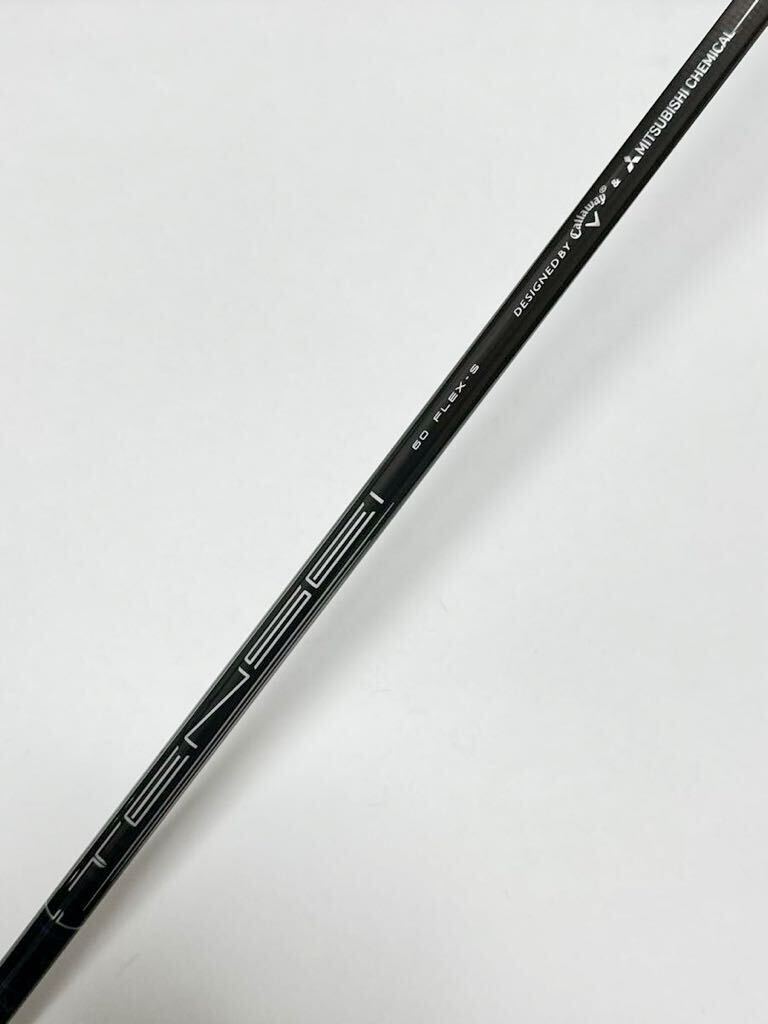 新品 キャロウェイ PARADYM パラダイム AI SMOKE トリプルダイヤモンド 純正シャフト TENSEI 60 (S) スリーブ付 ドライバー用 スモーク