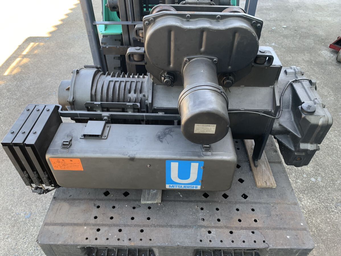 三菱ホイスト U2-2.8-HMS3 2.8t インバーター 2段式 無線リモコン付き　エニー 天井クレーン