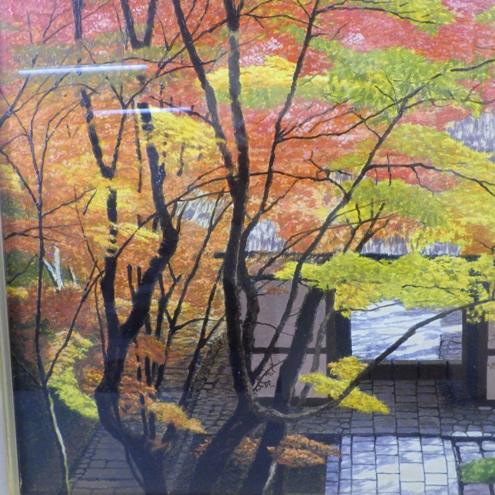 489926油彩 小島善太郎 作 「伊豆」（F8）独立創立会員・風景画
