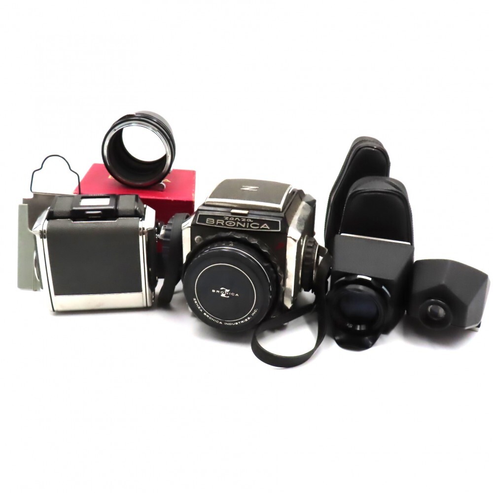 1円〜 ZENZA BRONICA ゼンザブロニカ 中判カメラ NIKKOR-P 1:2.8 f=75mm レンズ 動作未確認 y166-3008734【Y商品】