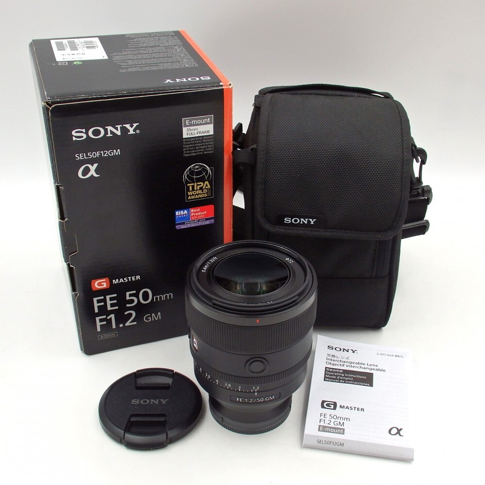 1円〜 SONY ソニー FE 50mm F1.2 GM Eマウント用レンズ ケース・箱付 動作未確認 y53-3013697【Y商品】