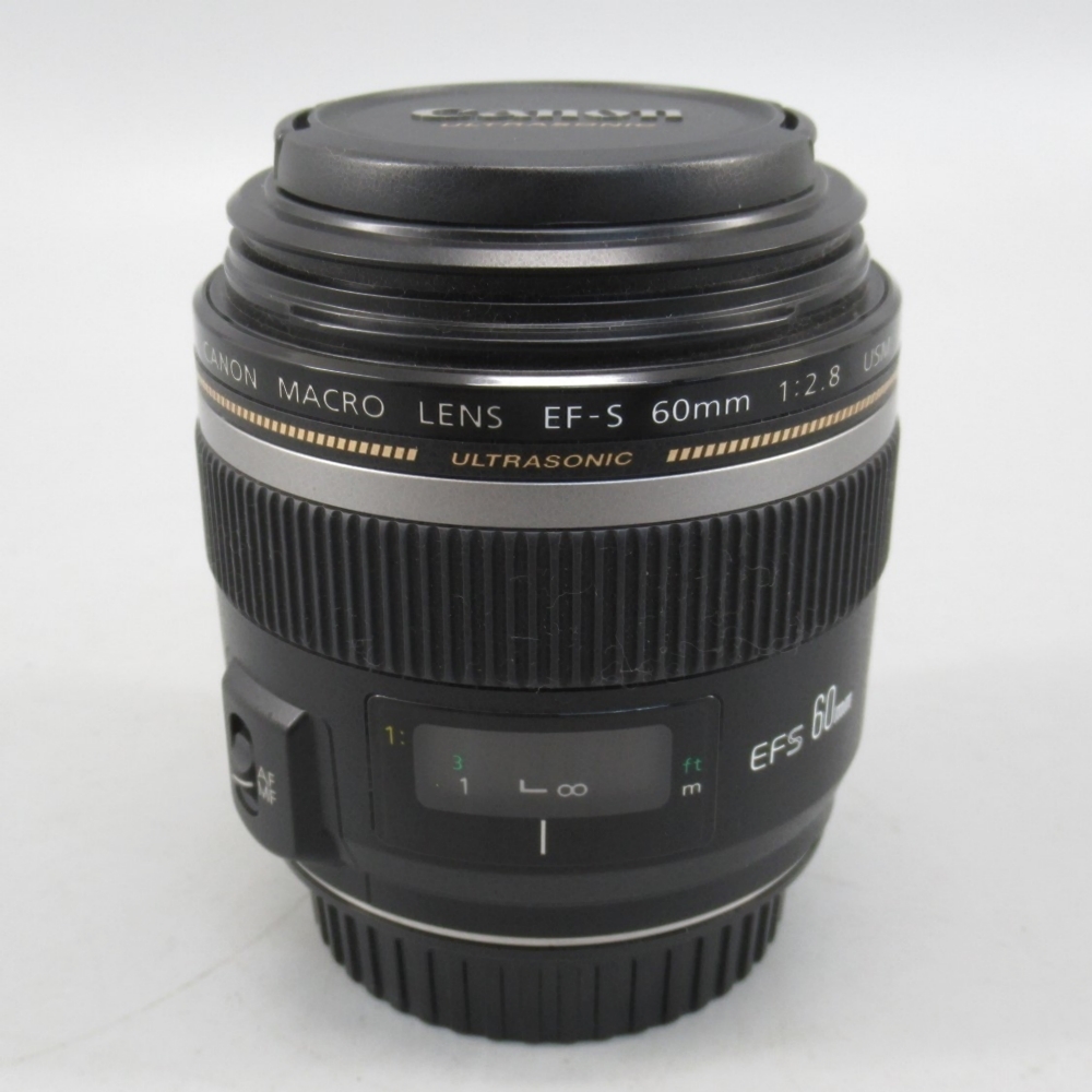 1円〜 Canon キヤノン MACRO LENS EF-S 60mm 1:2.8 USM ※動作未確認 現状品 レンズ 315-3033465【O商品】
