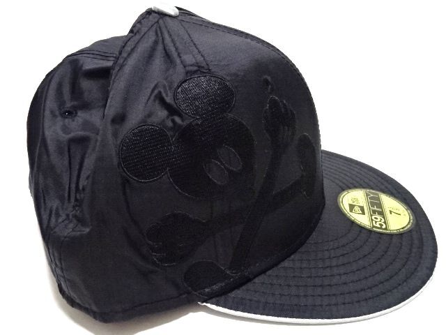 美品 NEW ERA ｘ DISNEY BLOC28 CAP / ニューエラ キャップ 帽子 ミッキーマウス グラフィックアート 限定モデル メンズ レディース ⑤_画像3