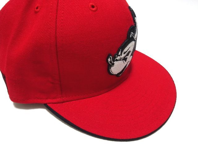 美品 NEW ERA ｘ DISNEY BLOC28 CAP / ニューエラ キャップ 帽子 ミッキーマウス グラフィックアート 限定モデル メンズ レディース ⑮_画像6