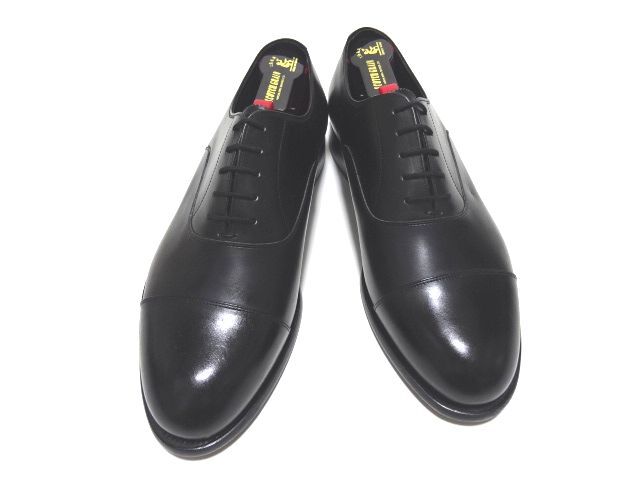 美品 SCOTCH GRAIN SHOES size 26.5cm / スコッチグレイン ストレートチップ ビジネスシューズ 革靴 シューツリー付き メンズ 定価30800円