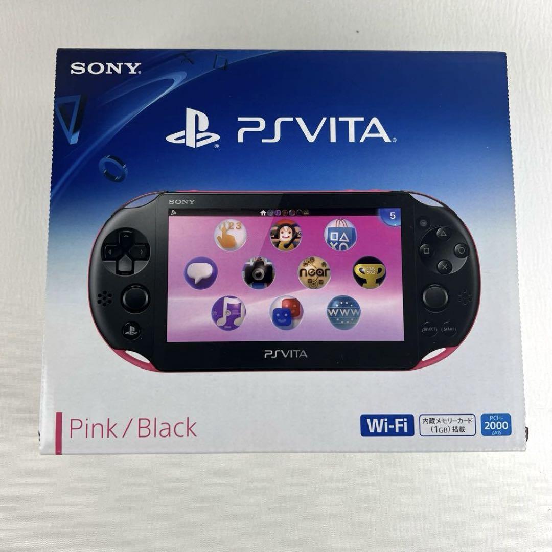 訳ありジャンク】PSVITA PCH-2000 ピンク/ブラック 3-170 - メルカリ