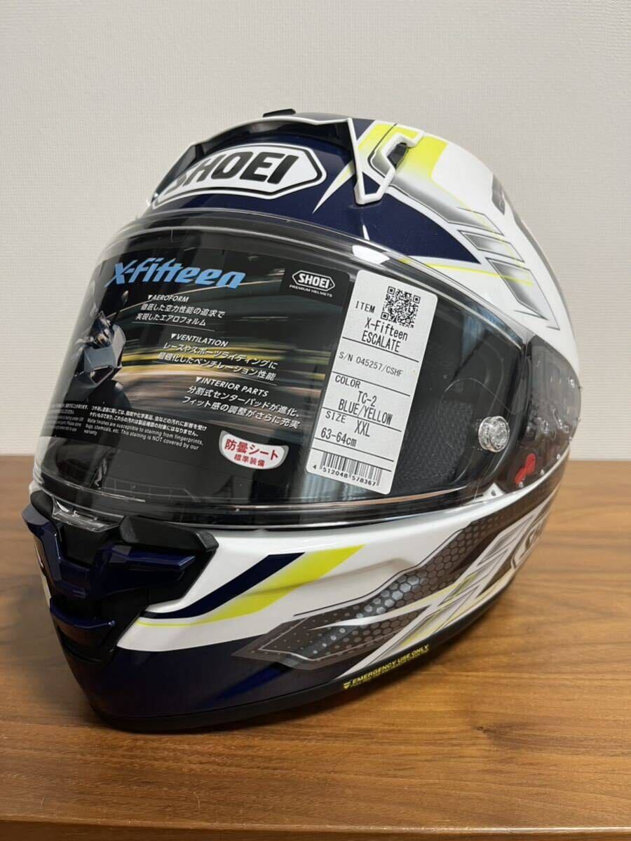 送料無料 おまけ付き SHOEI X-FIFTEEN ESCALATE ショウエイ X-15 送料無料 おまけ付き SHOEI X-FIFTEEN ESCALATE ショウエイ X-15