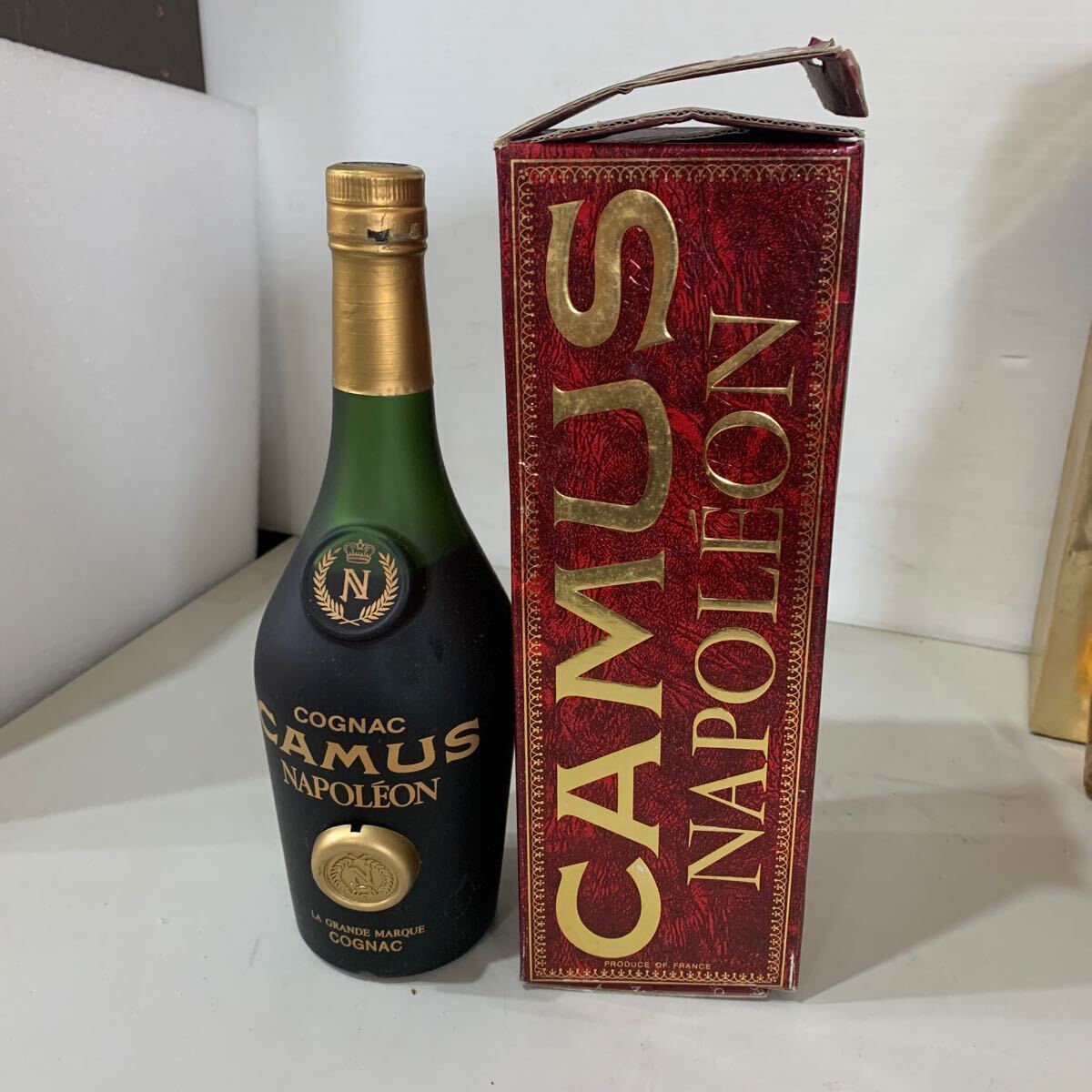 KD0344 未開栓 スコッチウイスキー LANGS ブルボンヌ ナポレオン REMY MARTIN 古酒 現状品 0906