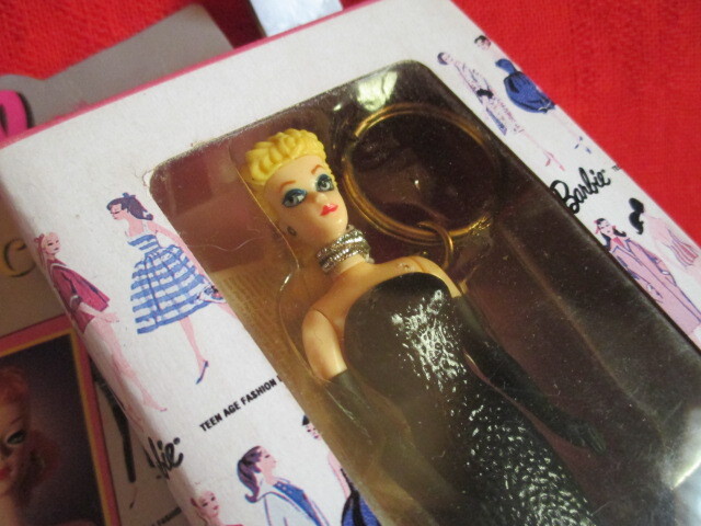★90年代　ヴィンテージバービー キーリング　キーホルダー ソロインザスポットライトバービー　ブロンド　金髪　新品箱入り_画像6