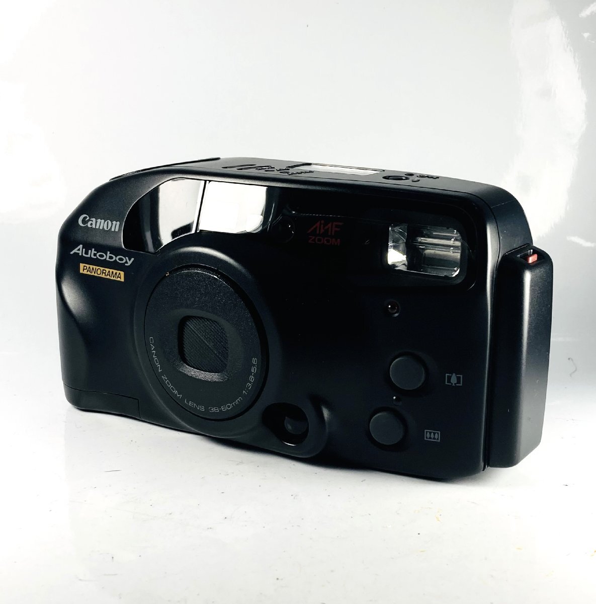【76】1円～ Canon キャノン フィルムカメラ Autoboy MF ZOOM 38-6mm 1:3.8.5.6 ヴィンテージ品 動作未確認 現状品 ジャンク品