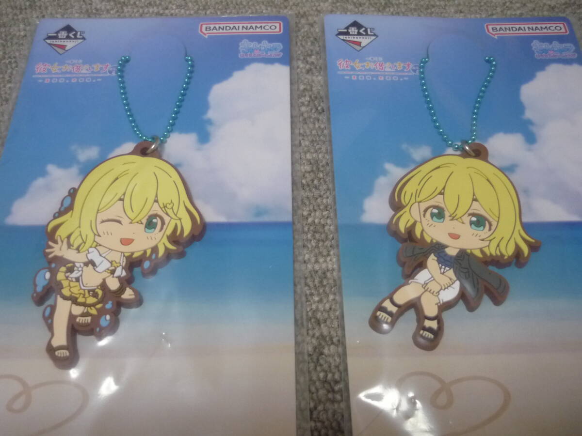 ■彼女、お借りします 一番くじ(満足度4)夏恋 H賞ラバスト 6点セット / ① 水原千鶴 ② 七海麻美 ③更科瑠夏 ④ 桜沢墨/(良品)_画像5
