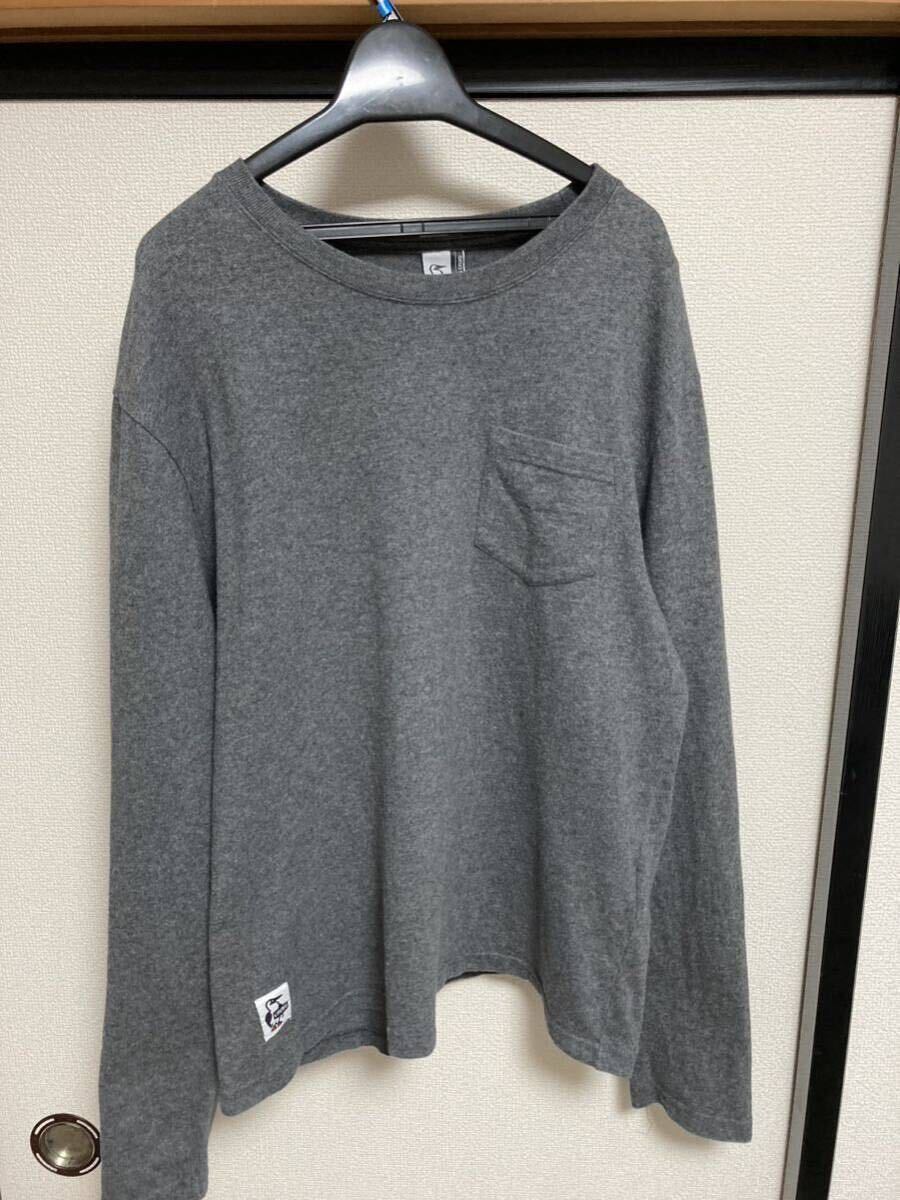チャムス　ロンT 長袖Tシャツ　L