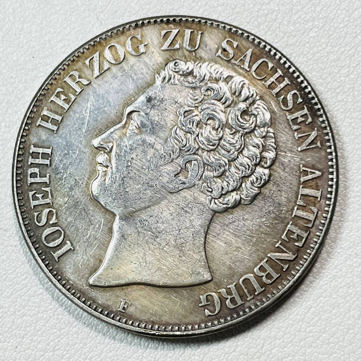 ドイツ 硬貨 古銭 ジョセフ公爵 1843年 ザクセン=アルテン ドイツ 硬貨 古銭 ジョセフ公爵 1843年 ザクセン=アルテン