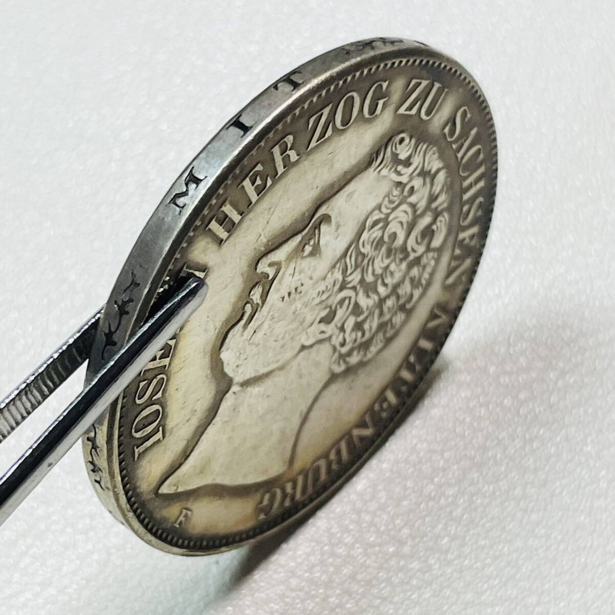ドイツ 硬貨 古銭 ジョセフ公爵 1843年 ザクセン=アルテン ドイツ 硬貨 古銭 ジョセフ公爵 1843年 ザクセン=アルテン