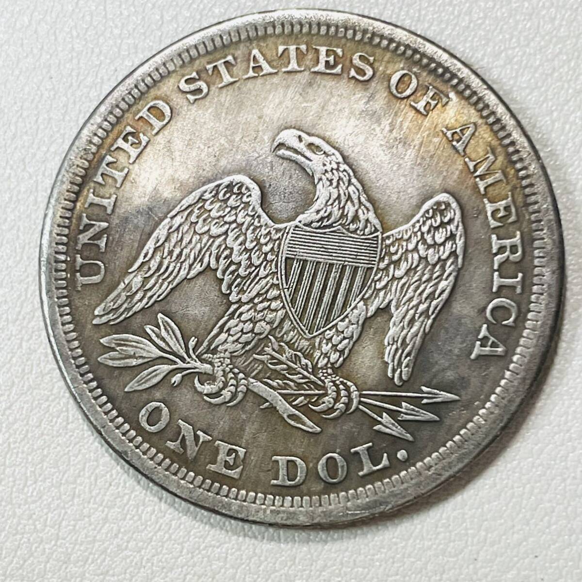 アメリカ 硬貨 古銭 自由の女神 1843年 リバティ イーグル