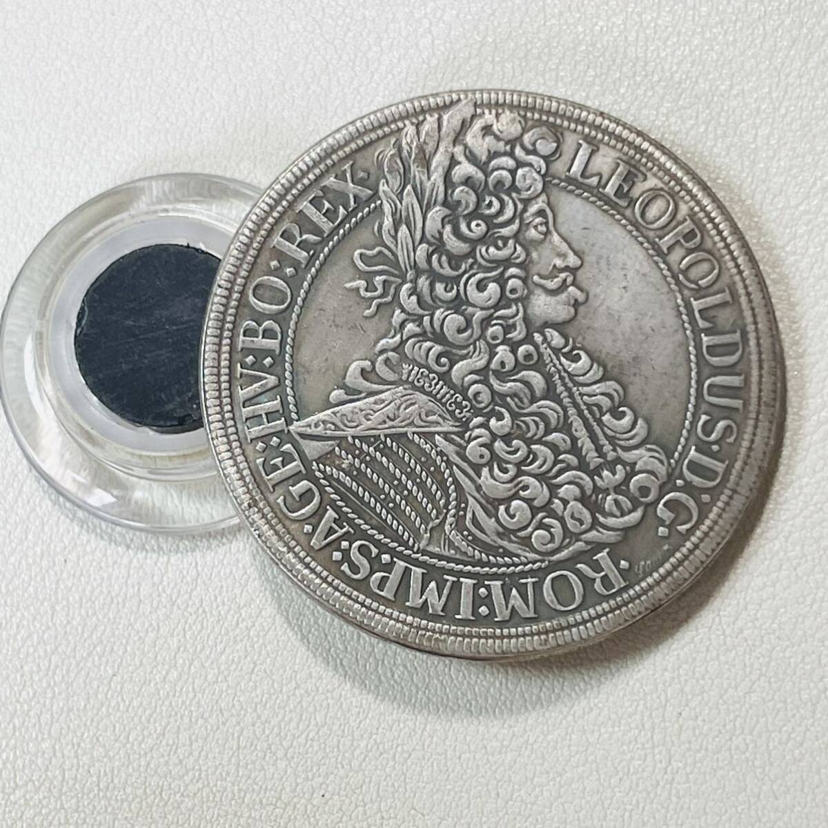 神聖ローマ帝国 硬貨 古銭 レオポルド 1 世 1696年 オーストリア 神聖ローマ帝国 硬貨 古銭 レオポルド 1 世 1696年 オーストリア