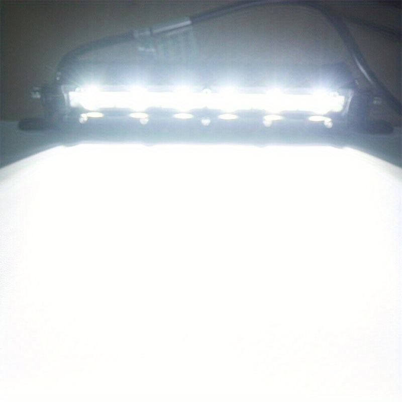 2 шт. комплект передняя фара 6LED 18W белый 18cm противотуманая фара 1800lm LED автомобильный машина свет подвижный светильник яркий водонепроницаемый регулировка угла t1919