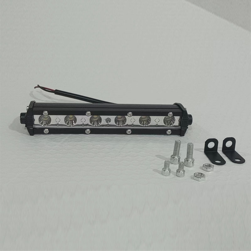2 шт. комплект передняя фара 6LED 18W белый 18cm противотуманая фара 1800lm LED автомобильный машина свет подвижный светильник яркий водонепроницаемый регулировка угла t1919