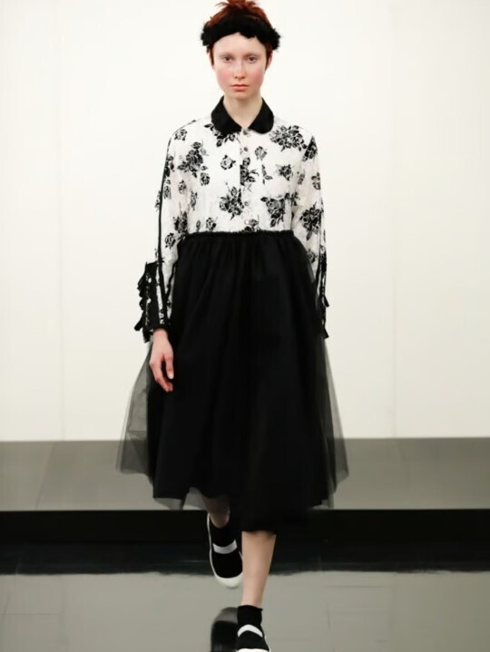 トリコ コム デ ギャルソン チュール ワンピース COMME des トリコ コム デ ギャルソン チュール ワンピース COMME des