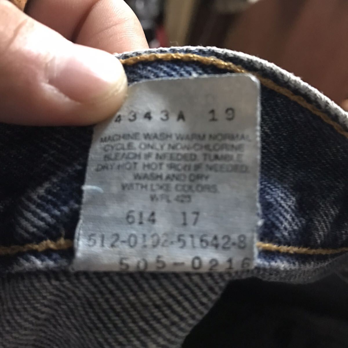 色落ち抜群 00s USA製 Levi's 505 リーバイス 501 90s W34 色落ち抜群 00s USA製 Levi's 505 リーバイス 501 90s W34
