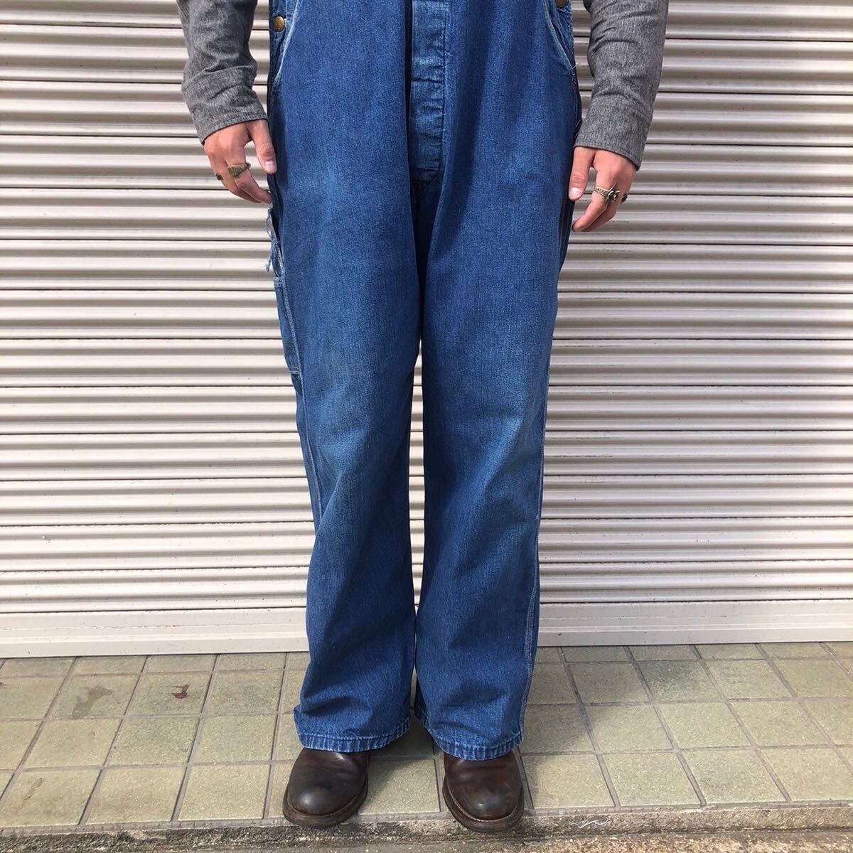 50s USA製 RED CAMEL ヴィンテージ デニム オーバーオール 50s USA製 RED CAMEL ヴィンテージ デニム オーバーオール