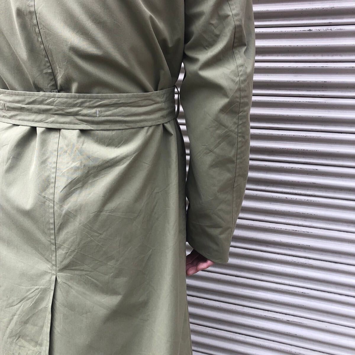 良品 70s French Army フランス軍 実物 オフィサー トレンチ 良品 70s French Army フランス軍 実物 オフィサー トレンチ