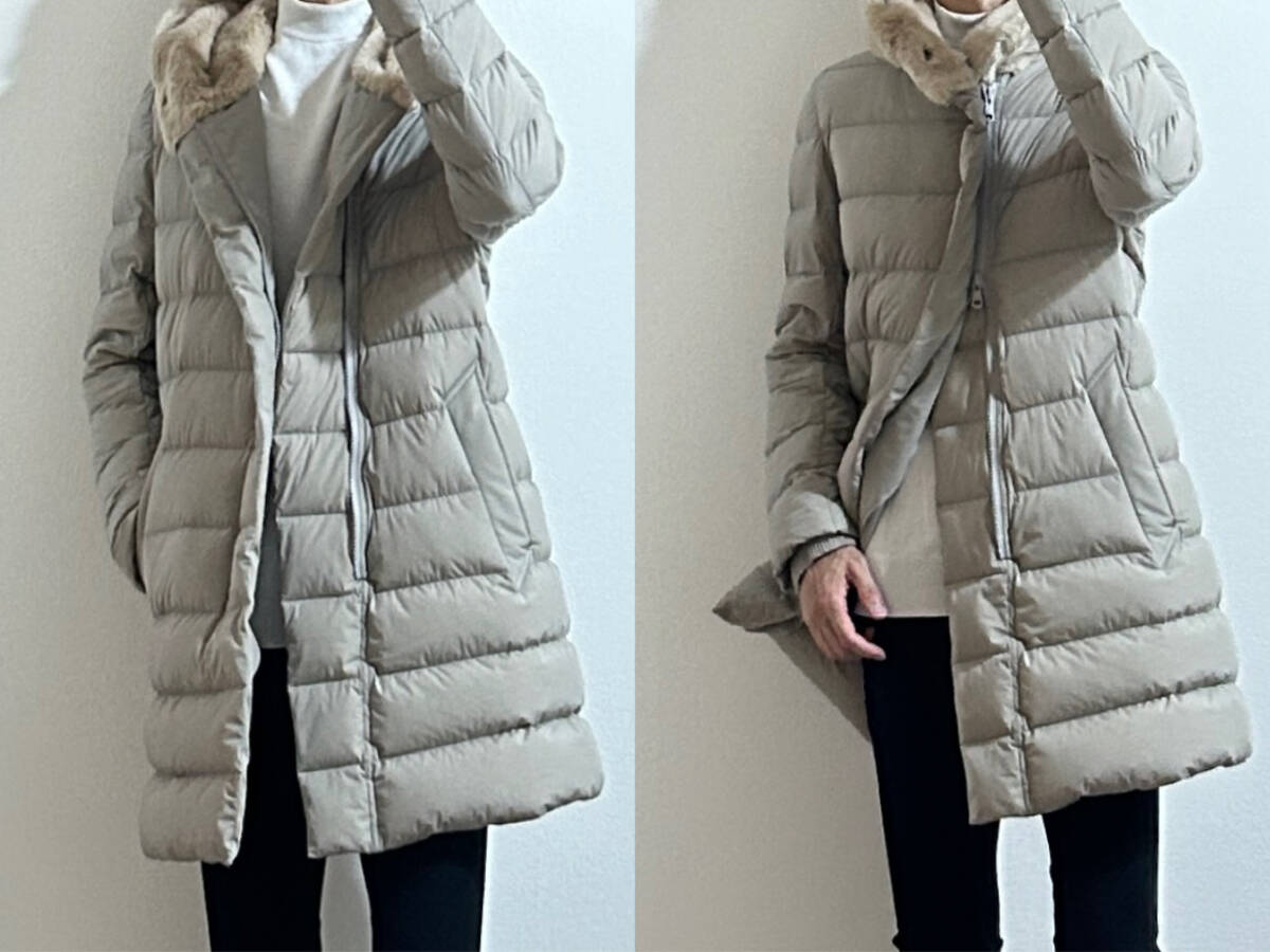 定価16万 1piu1uguale3 4WAY STRETCH HOODED WRAP DOWN COAT Ⅵ 定価16万 1piu1uguale3 4WAY STRETCH HOODED WRAP DOWN COAT Ⅵ