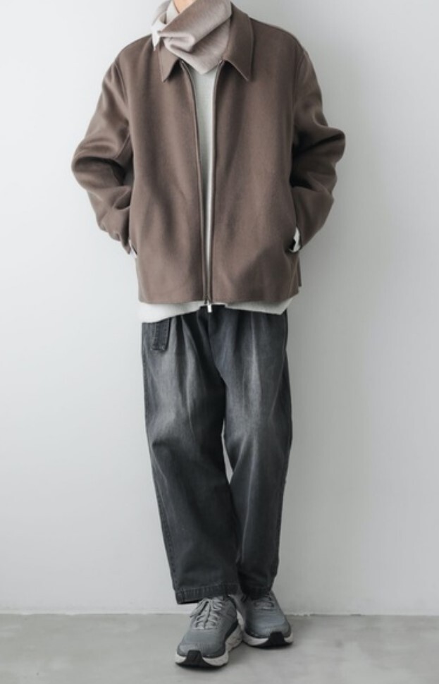 定価8 3万 ATTACHMENT W/CA DOUBLE FACE BEABER ZIP UP JACKET 4 定価8 3万 ATTACHMENT W/CA DOUBLE FACE BEABER ZIP UP JACKET 4