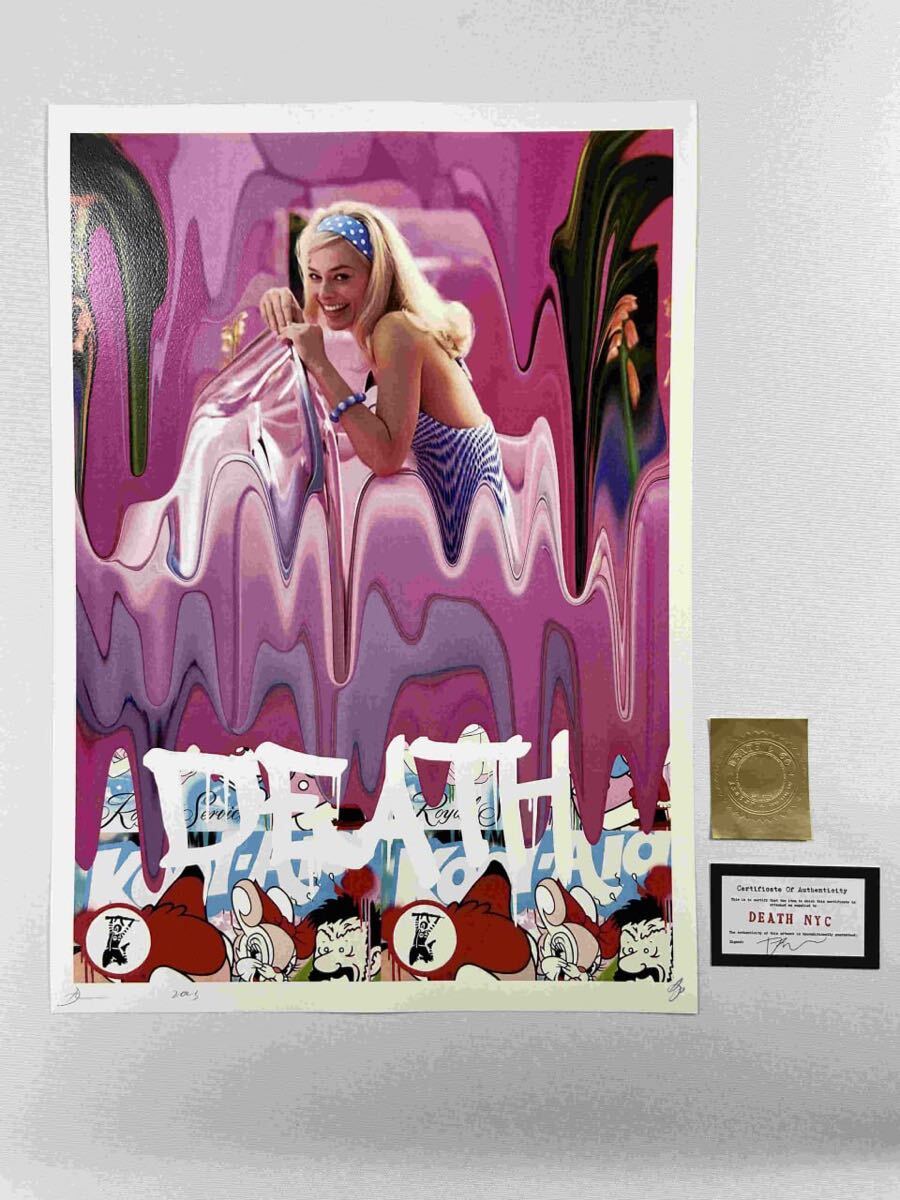 DEATH NYC 世界限定100枚 アートポスター Snoopy スヌーピー DEATH NYC 世界限定100枚 アートポスター Snoopy スヌーピー
