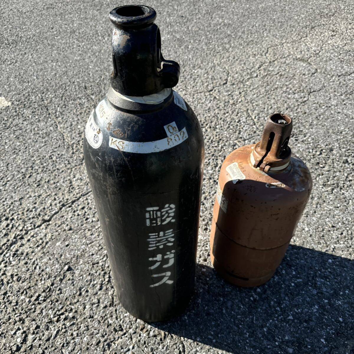 アセチレンガスボンベ セット引き取り限定、中古現状品(溶接機 アセチレンガスボンベ セット引き取り限定、中古現状品(溶接機