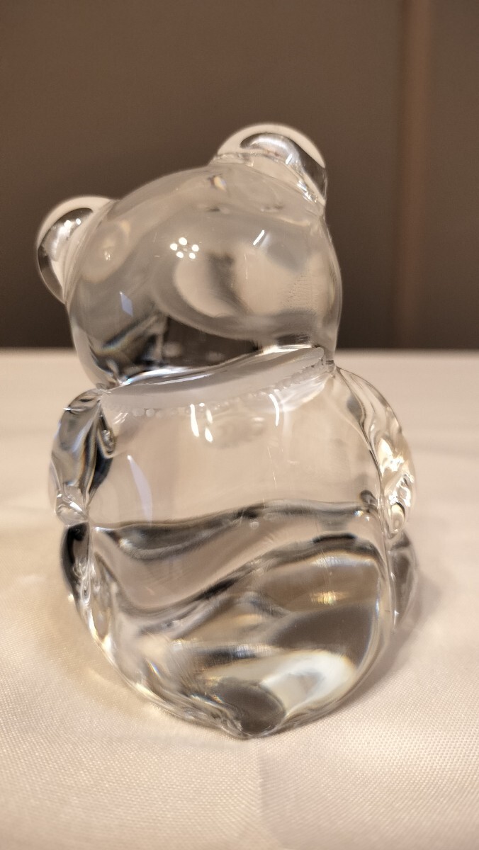 K09292 ◇Meissen/マイセン Crystal/クリスタル クマ ベア 置物
