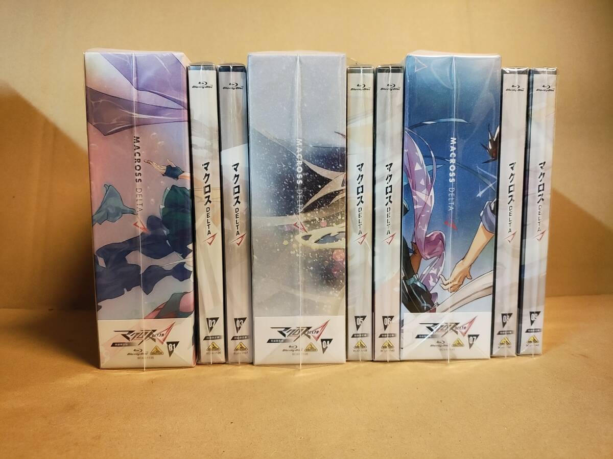 Blu-ray　マクロスDELTAΔ　1巻〜9巻　全巻セット　未開封品