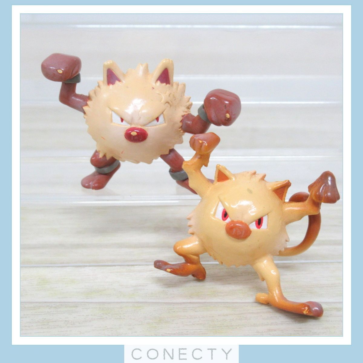 大人女性の モンコレ ポケモン マンキー フィギュア 2体セット オコリザル ポケットモンスター